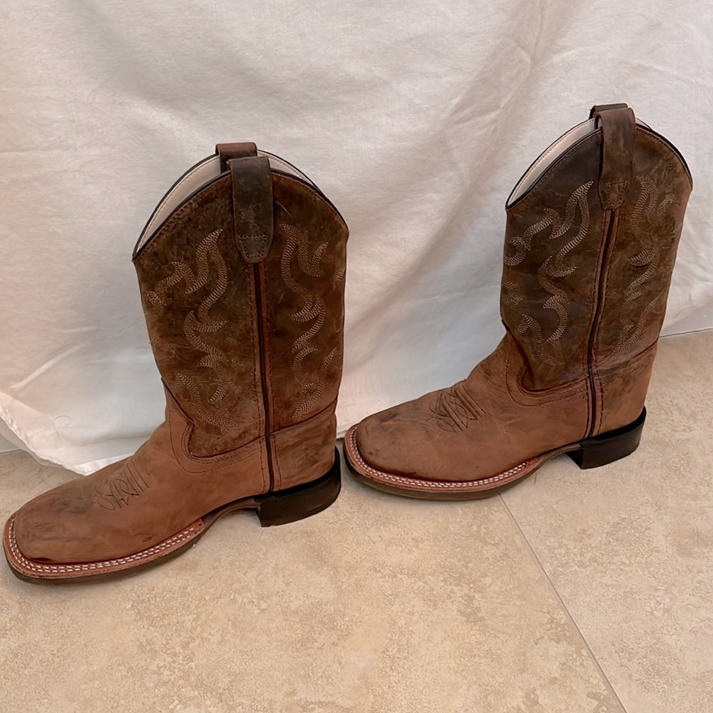 Old West Cowboys boots Boys size 3
